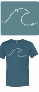 The Salty Life Co. Stay Salty Wave Tee