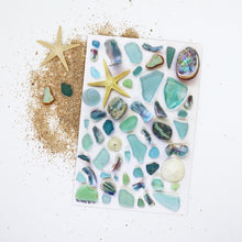 Load image into Gallery viewer, Teal Beach Treasures 4x6 Postcard