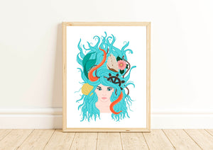 Sea Goddess 8x10 print