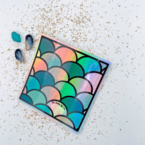 Mermaid Scales Holographic Sticker
